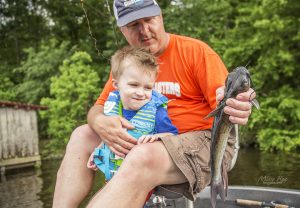 get kids excited to go fishing